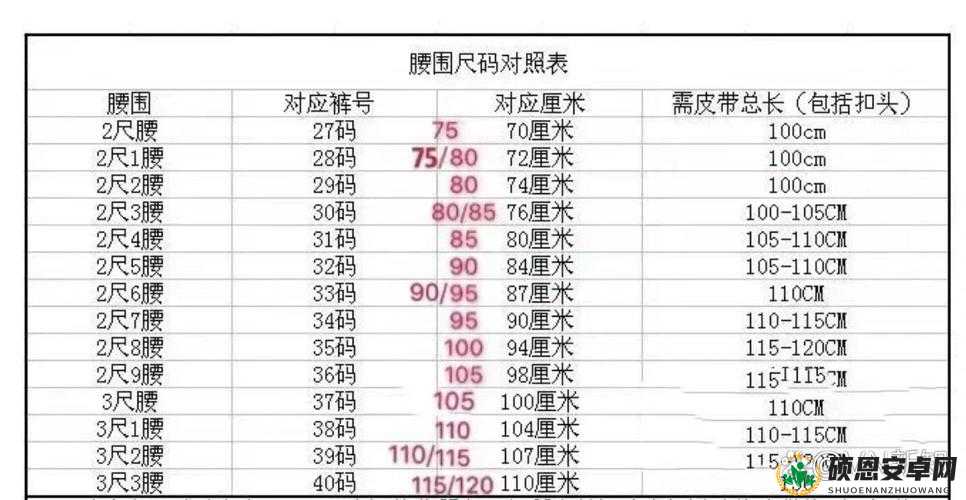 国内尺码与欧洲尺码表黑相关内容解析及探讨